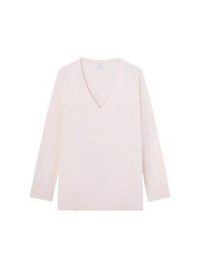 Fedeli V-Neck Knitwear In Cotton And Cashmere Tag Size M Women